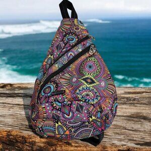 Sakroots Women's On The Go Sling Backpack 🌈